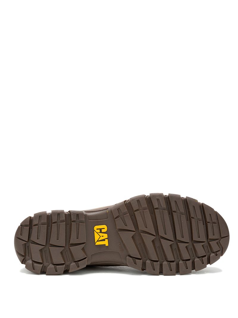 Zapatilla Cuero Hombre Threshold Slip On Café Oscuro Cat