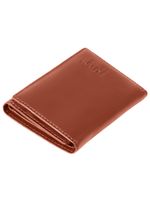 Billetera de Cuero Unisex Kenya Café Cat