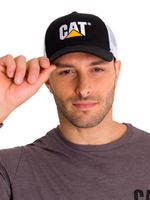 Jockey Hombre Logo Bordado Café Cat