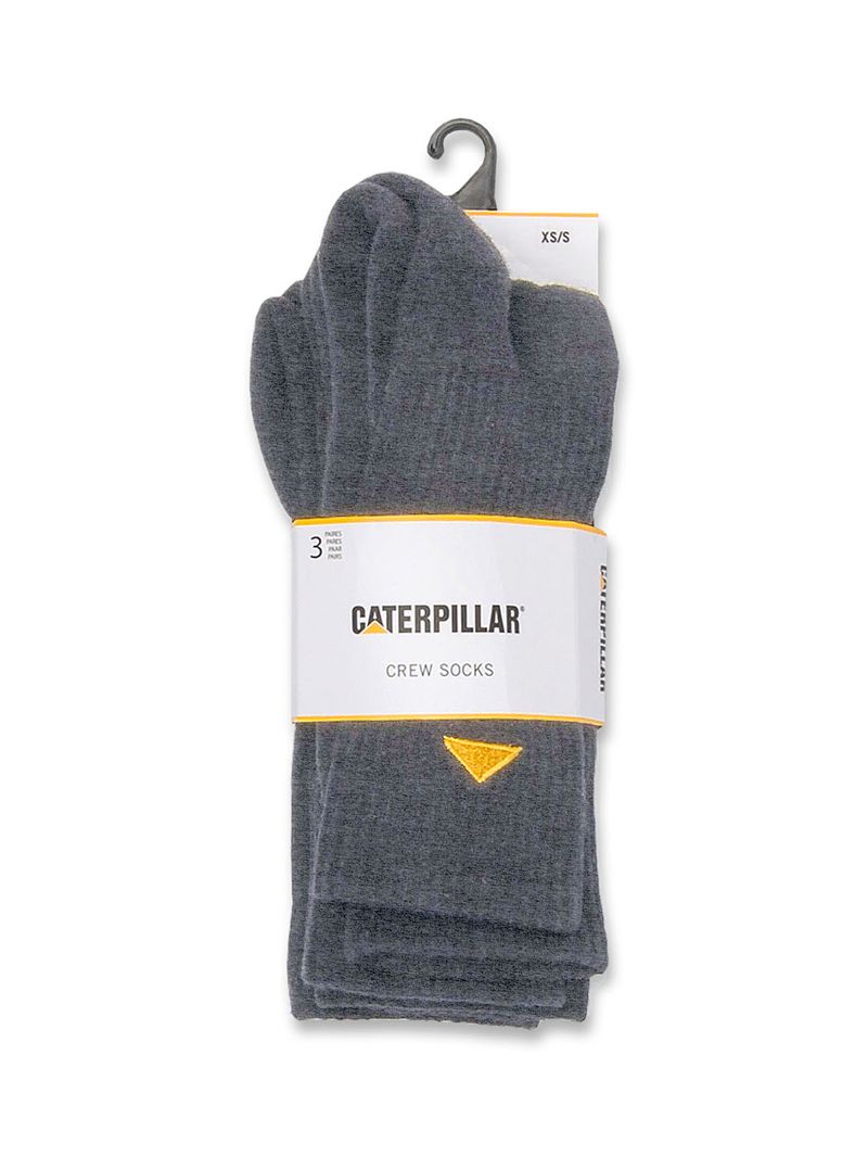 Calcetín Básico Largo Unisex Gris Cat