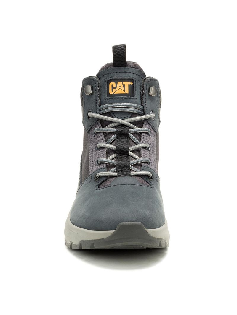 Zapatila Con Caña Hombre Colorado Sneaker Gris CAT