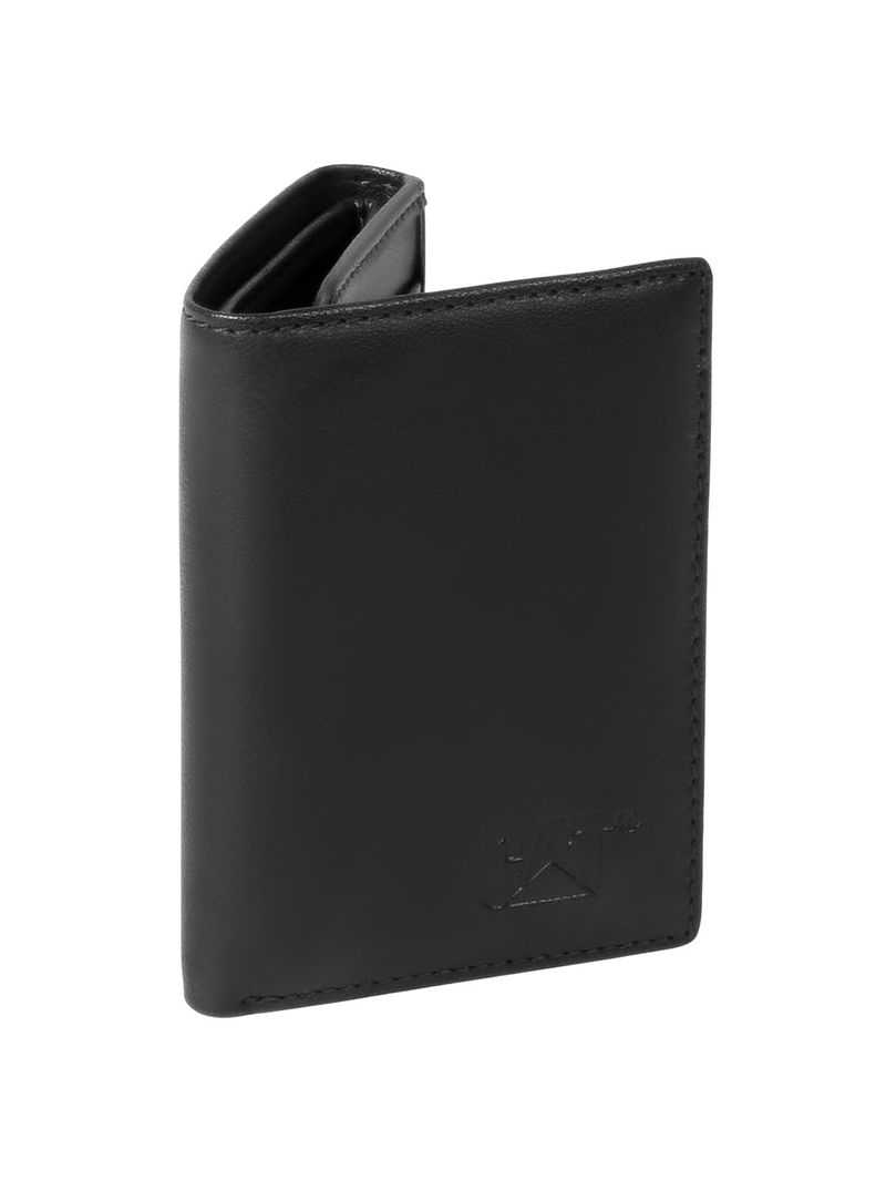 Billetera de Cuero Unisex Kenya Negro Cat