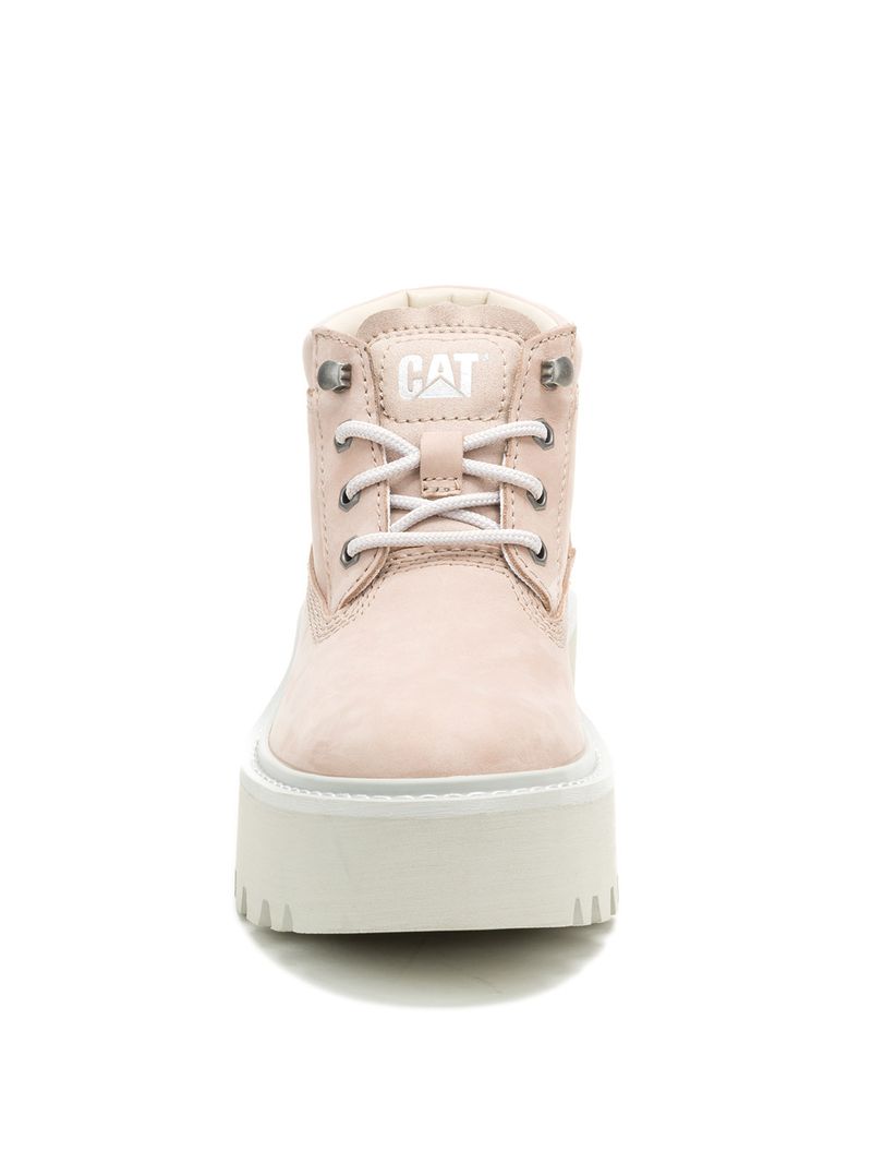 Botín Mujer Colorado Max Chukka Palo Rosa Cat