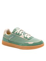 Zapatilla Hombre Pause Retro Canvas Verde Cat