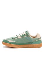 Zapatilla Hombre Pause Retro Canvas Verde Cat