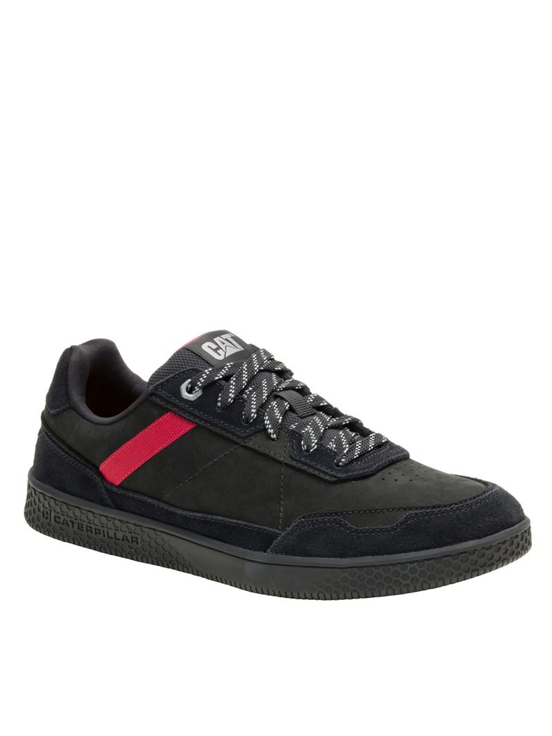 Zapatilla Hombre Pause Retro Leather Negro Cat