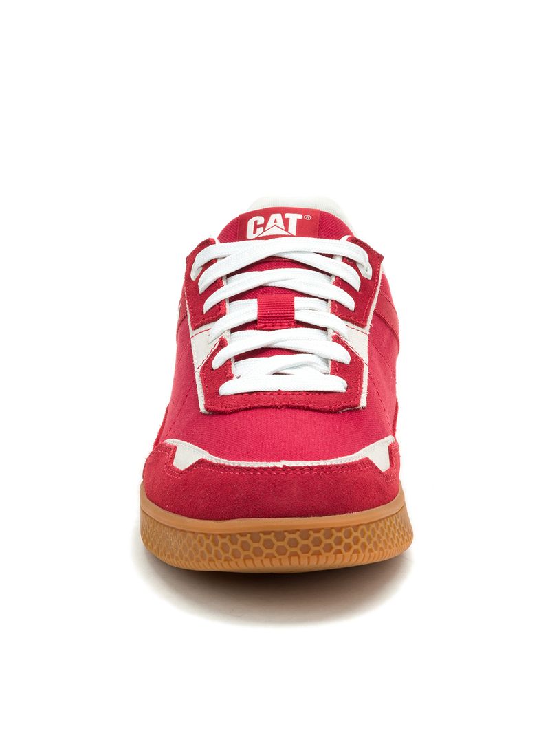 Zapatilla Hombre Pause Retro Canvas Rojo Cat