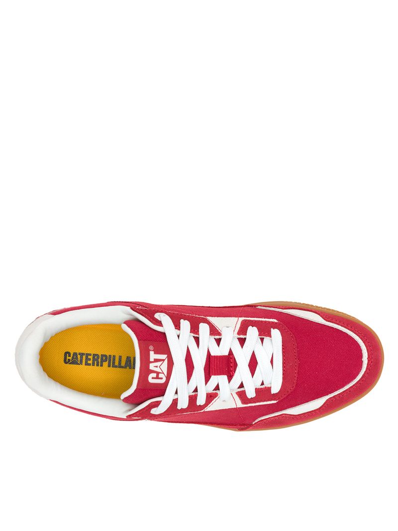 Zapatilla Hombre Pause Retro Canvas Rojo Cat