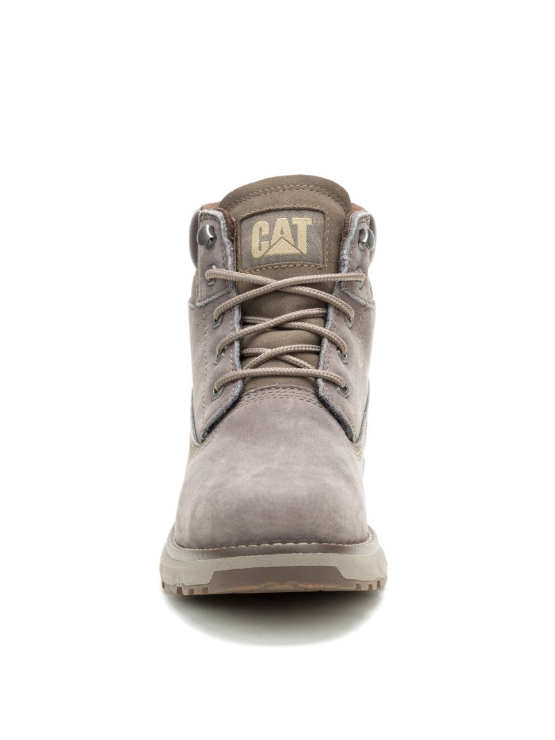 Botín de Cuero Hombre Pursue Gris Cat