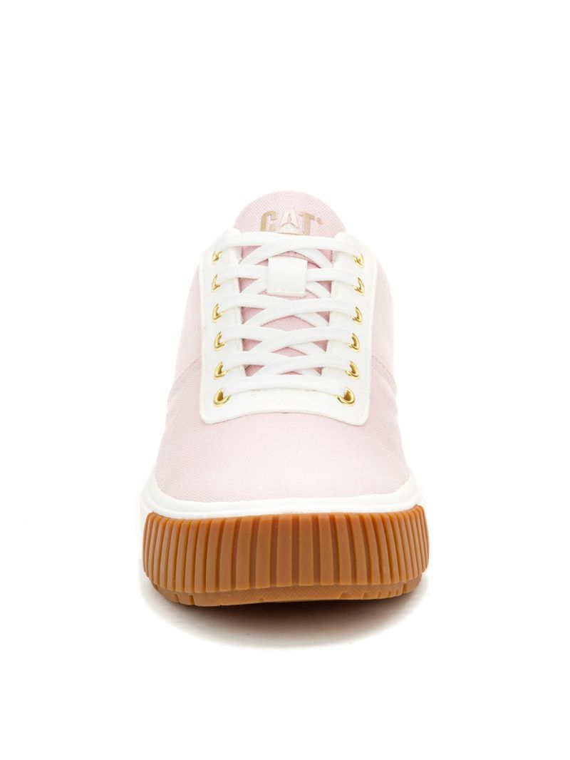 Zapatilla Mujer Amp Canvas Rosado Cat