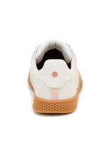 Zapatilla Mujer Pause Retro Blanco y Café Cat