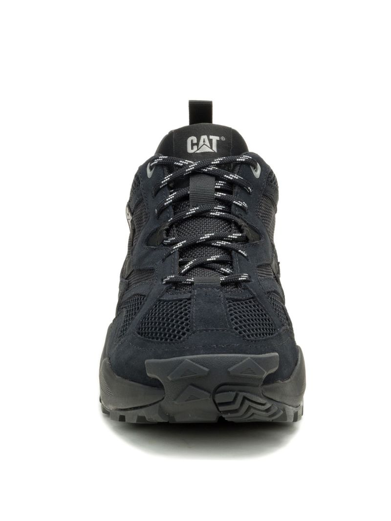 Zapatilla Hombre Grapple Suede Mesh Negro Cat