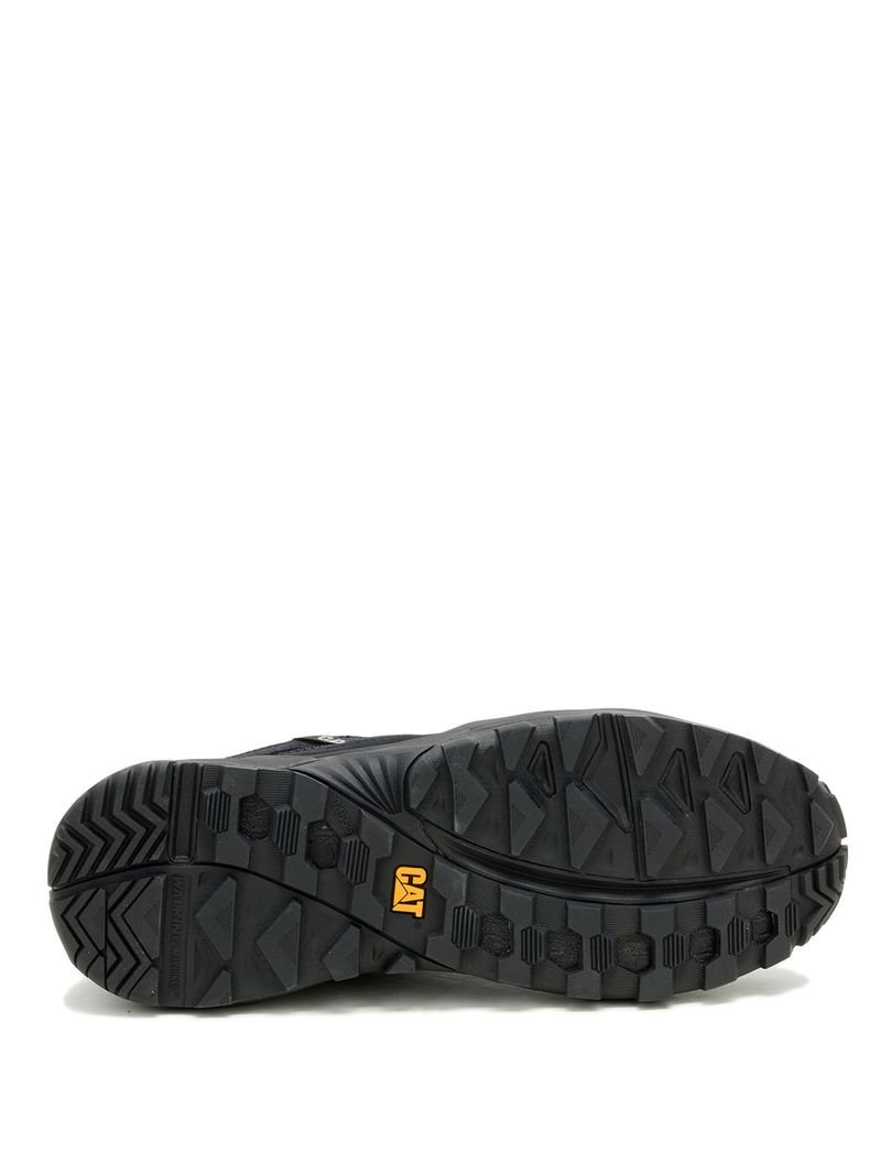 Zapatilla Hombre Grapple Suede Mesh Negro Cat