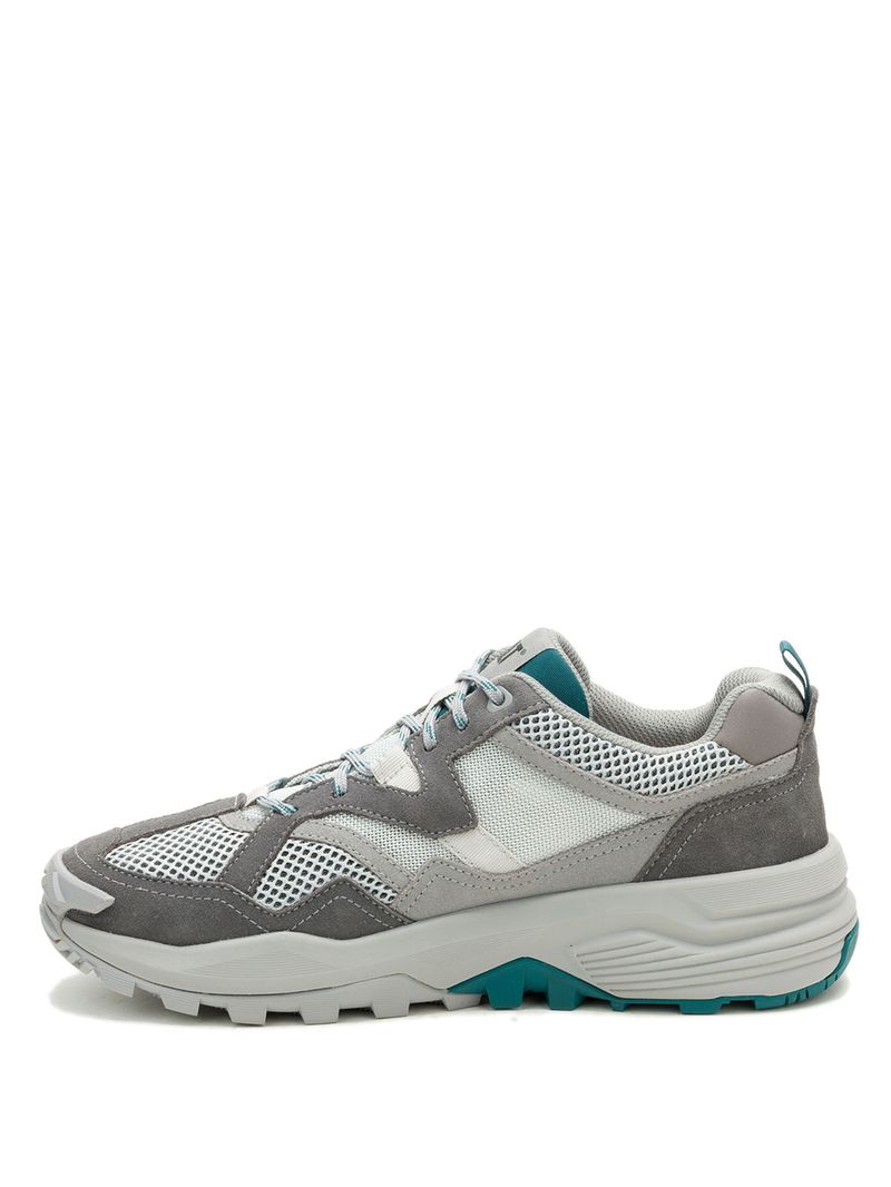 Zapatilla Hombre Grapple Suede Mesh Gris Cat