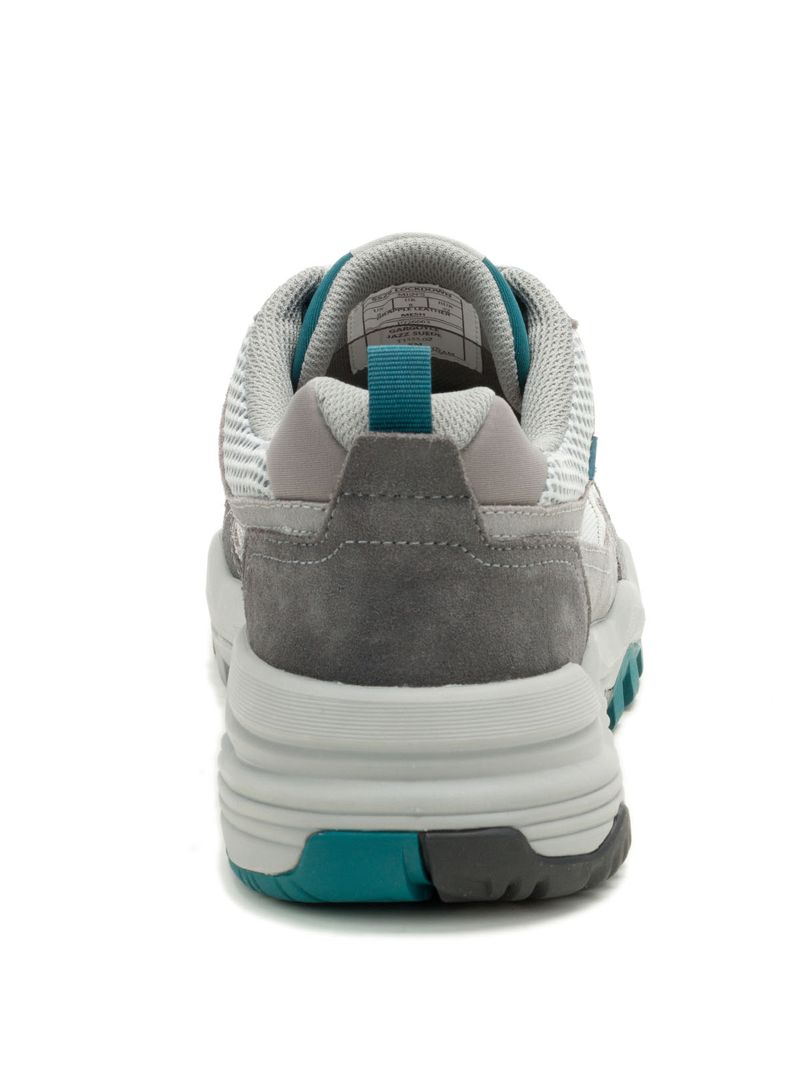 Zapatilla Hombre Grapple Suede Mesh Gris Cat