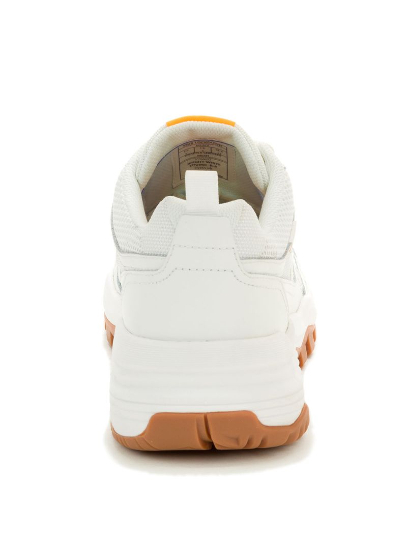 Zapatilla Hombre Grapple Leather Mesh Blanco Cat
