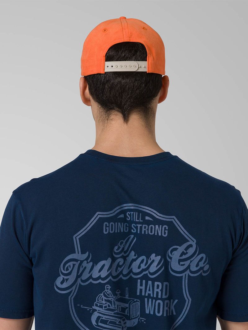 Jockey Unisex 6 Panel Logo Naranja CAT