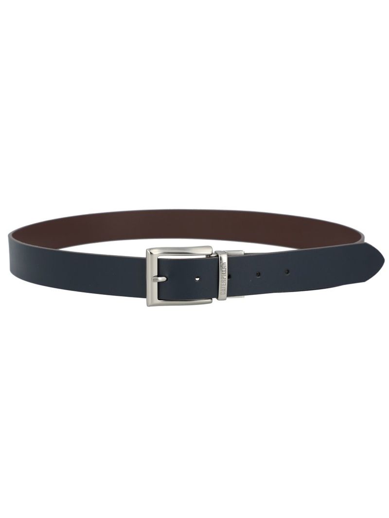 Cinturón de Cuero PU Hombre Reversible Café-Azul CAT