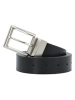 Cinturón de Cuero PU Hombre Reversible Negro-Azul CAT