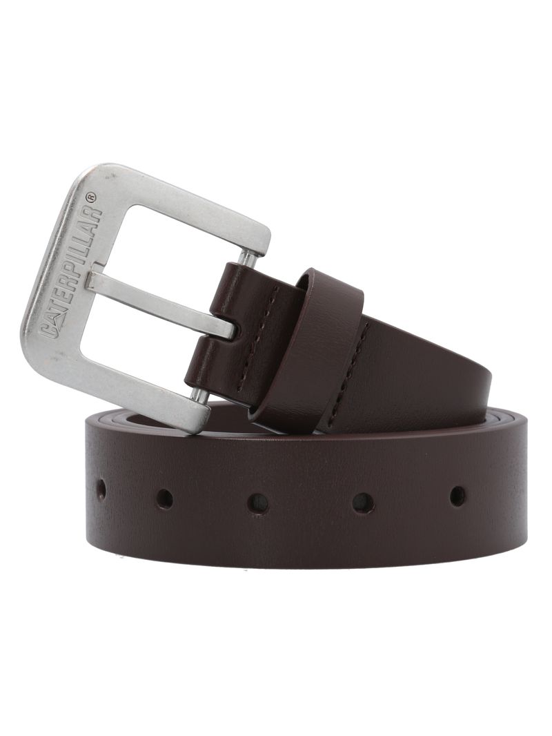 Cinturón de Cuero PU Hombre Value 2 Café CAT