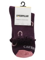 Calcetín Medio Mujer Diseño Herraduras Morado CAT