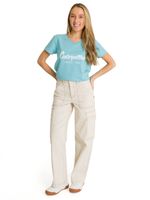 Polera Manga Corta Mujer Since 1904 Celeste CAT