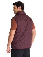 Chaqueta Sin Mangas Hombre Bonded Granate CAT