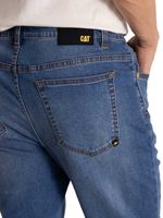 Jeans Stretch Hombre Denim Skinny Azul CAT