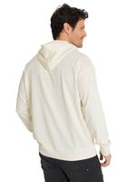 Polerón Con Gorro Hombre Relax French Terry Blanco CAT