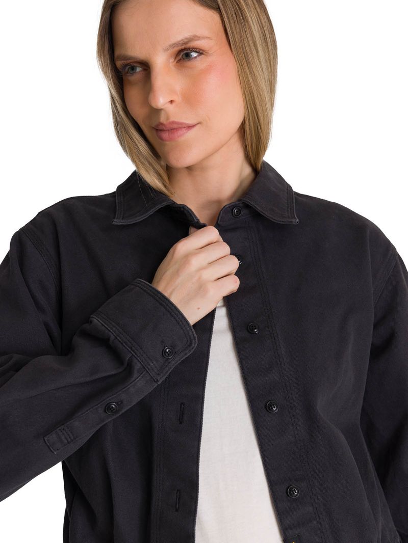 Chaqueta-Twill-Mujer-Negro-CAT