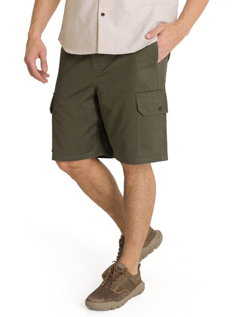Short Hombre Cargo Verde Oliva CAT