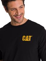 Polera Manga Corta Hombre Diseño MFW Negro CAT