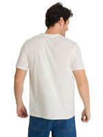 Polera Manga Corta Hombre Heritage Power For Crema CAT