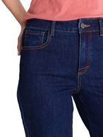Jeans Tiro Alto Mujer Stretch Azul CAT