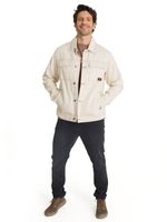 Chaqueta de Jeans Hombre Denim Work Beige CAT