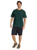 Polera Casual Hombre Heavyweight Relaxed Verde CAT