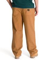 Pantalón Hombre Double Front Canvas Café CAT