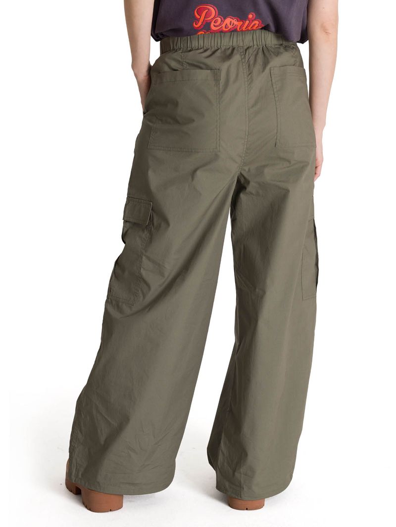 Pantalón Cargo Mujer Pull-On Oliva CAT
