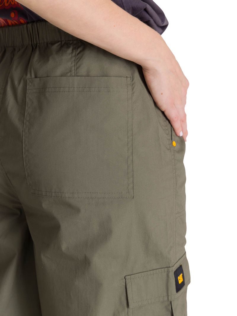 Pantalón Cargo Mujer Pull-On Oliva CAT