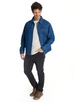 Chaqueta de Jeans Hombre Denim Work Azul CAT