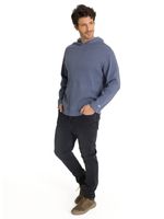 Polerón Con Gorro Hombre Waffle-Knit Gris CAT