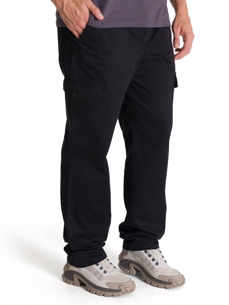 Pantalón Hombre Cargo Straight Negro CAT