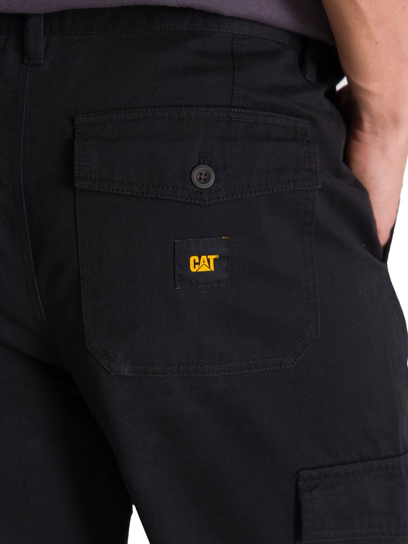 Pantalón Hombre Cargo Straight Negro CAT