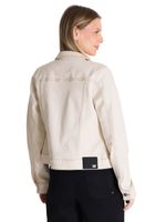 Chaqueta de Jeans Mujer Foundation Beige CAT