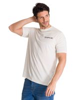 Polera Casual Hombre Heritage Motor Grader Beige CAT