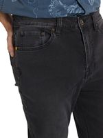 Jeans Stretch Hombre Denim Skinny Negro CAT