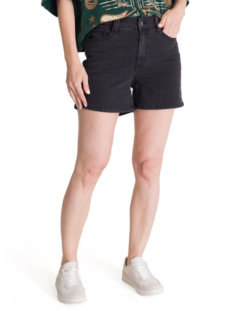 Short-Denim-Mujer-5-Bolsillos-Negro-CAT