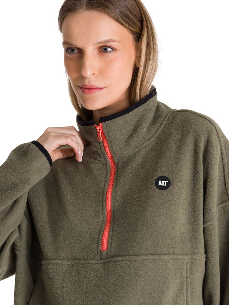 Polar-Fleece-Mujer-Boxy-Oversized-Verde-CAT