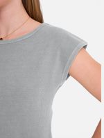 Polera m/c Mujer Essential Azul Burton