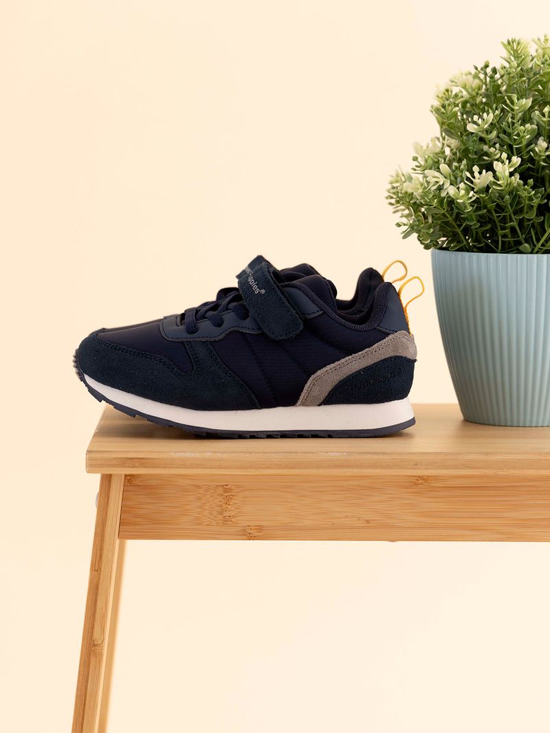 Zapatilla Niño Janet-K-VL Azul